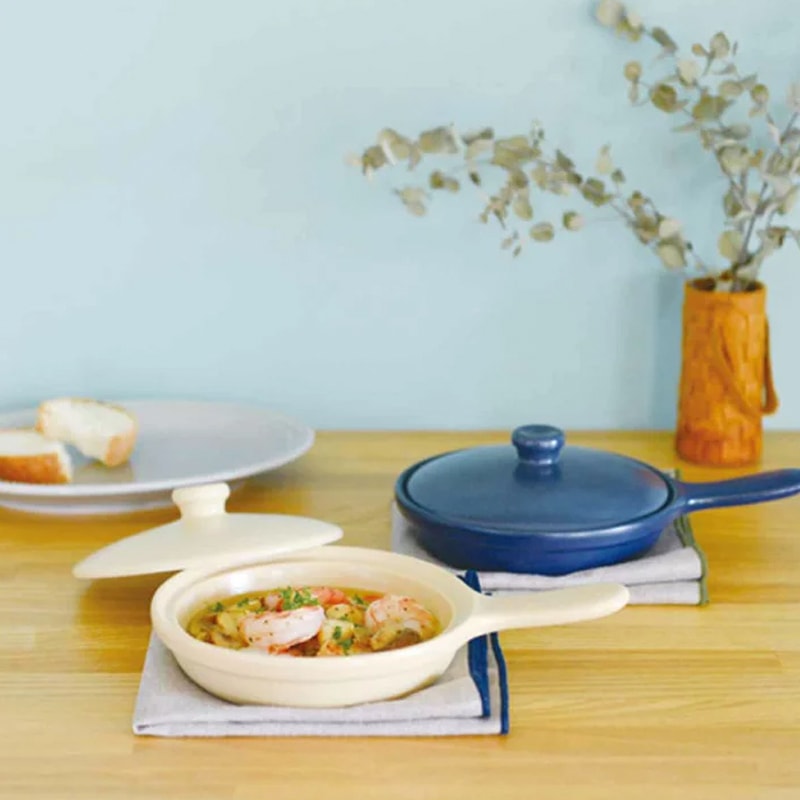 【KAI 貝印】日本 GRILLER 美濃燒 21cm 陶瓷 小煎鍋 (3色可選) 煎蛋鍋 早午餐煎鍋 廚具 陶瓷不沾鍋