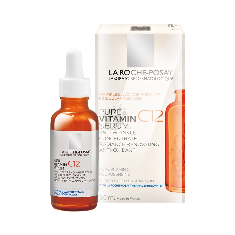 【La Roche-Posay 理膚寶水】C12肌光活膚精華 30ml/2瓶 (維他命C.水楊酸)