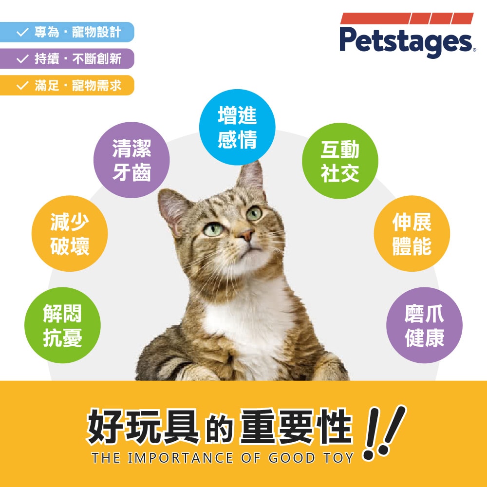 【Petstages】口氣清新薄荷棒 335 貓草玩具 寵物陪伴 抗憂鬱紓壓玩具