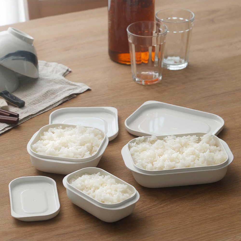 【MARNA】日本製 極系列 冷凍微波米飯/蔬菜保鮮盒-小 3入/組(原廠總代理)