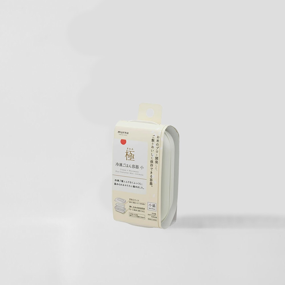 【MARNA】日本製 極系列 冷凍微波米飯/蔬菜保鮮盒-小 3入/組(原廠總代理)