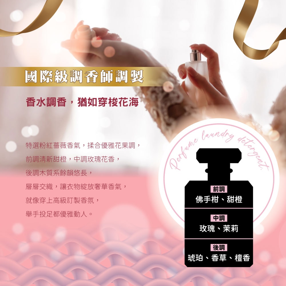 【御衣坊】野田社 粉紅薔薇香水洗衣精(小資快樂版)1000ml-12入
