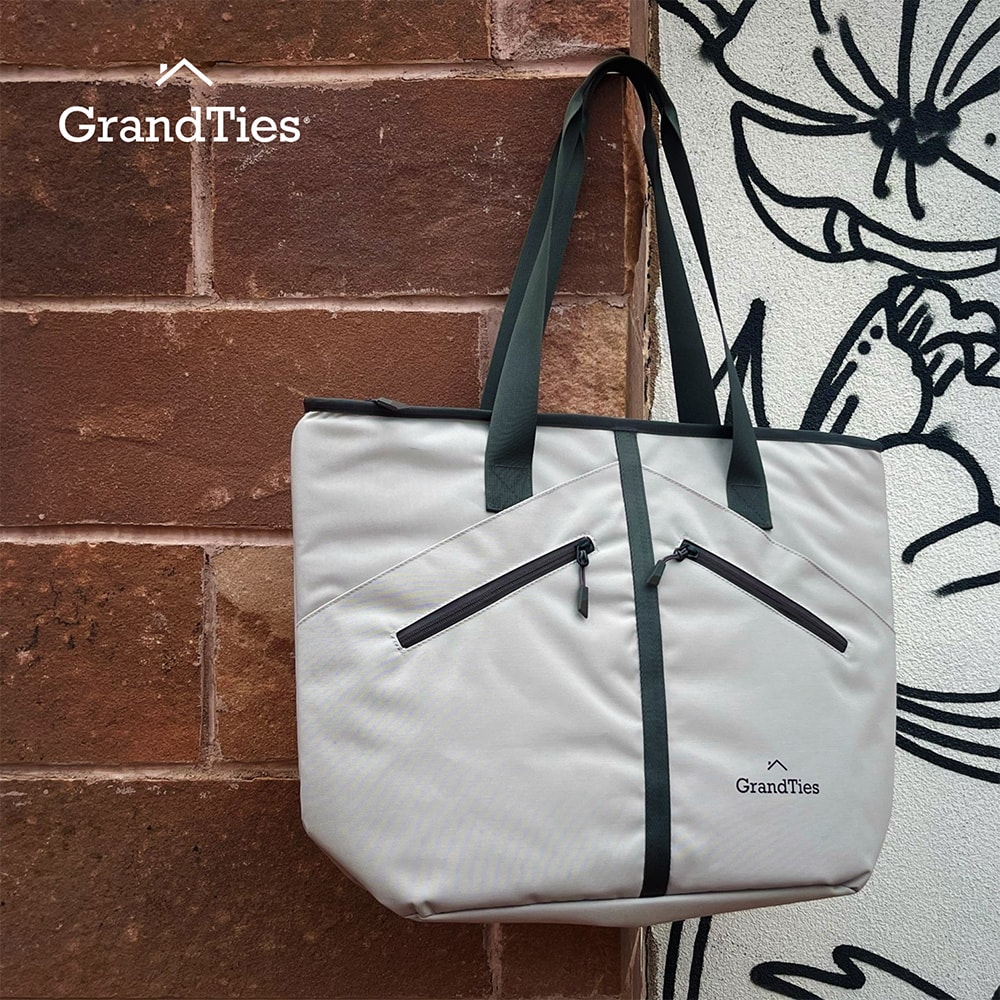 【GrandTies】20L時尚保冷托特包Tote(強效保冷/防水/大容量) GT605032021-2028