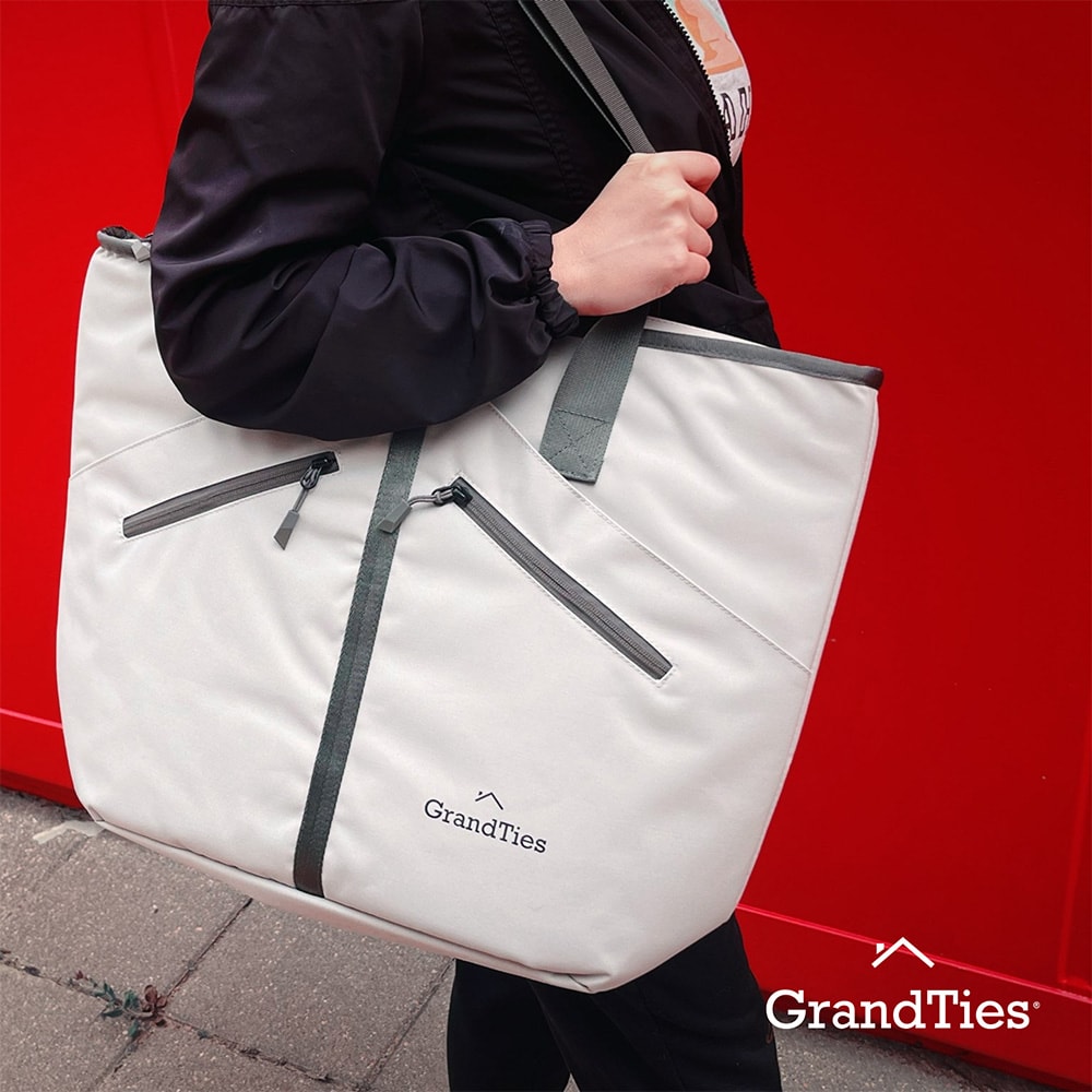 【GrandTies】20L時尚保冷托特包Tote(強效保冷/防水/大容量) GT605032021-2028