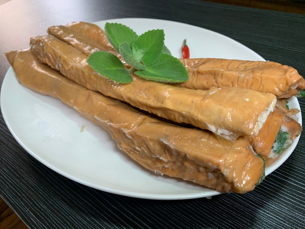 【五朝港水產】香蔥脆皮肥腸(350克±10%/包)  嘗鮮三包組