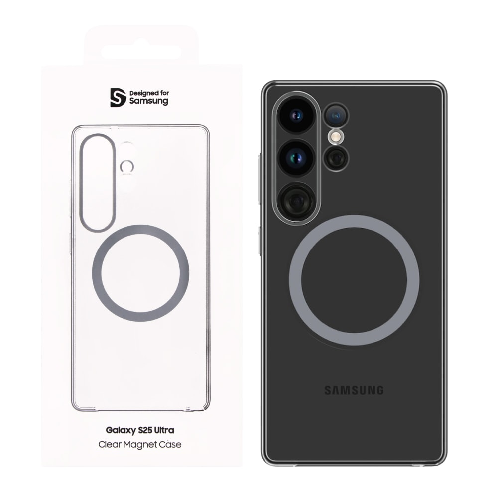 【Samsung 三星】Galaxy S25 Ultra 原廠透明磁吸保護殼 (GP-FPS938)