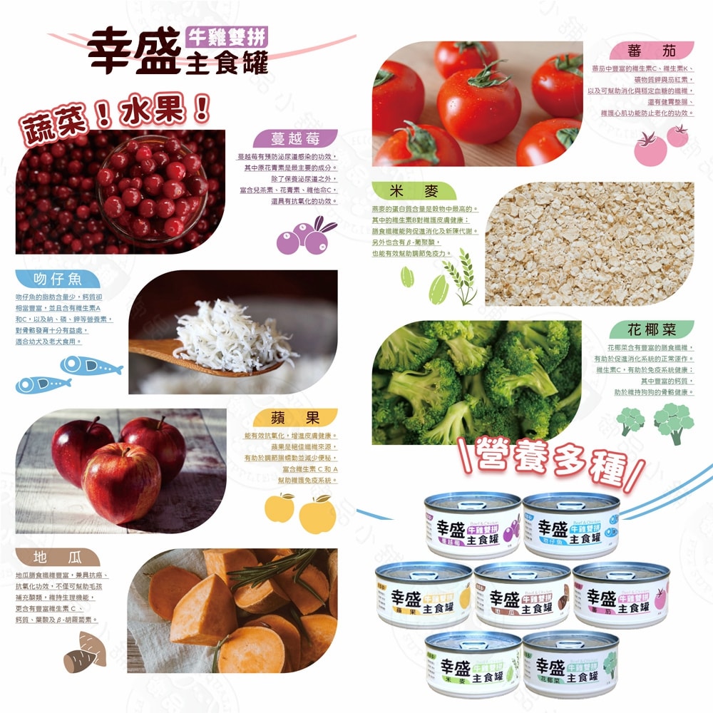 【IPET艾沛】24罐組 幸盛狗罐110g 7種口味 牛雞雙拼系列 主食罐 狗罐頭 犬罐頭 全犬適用 台灣製造