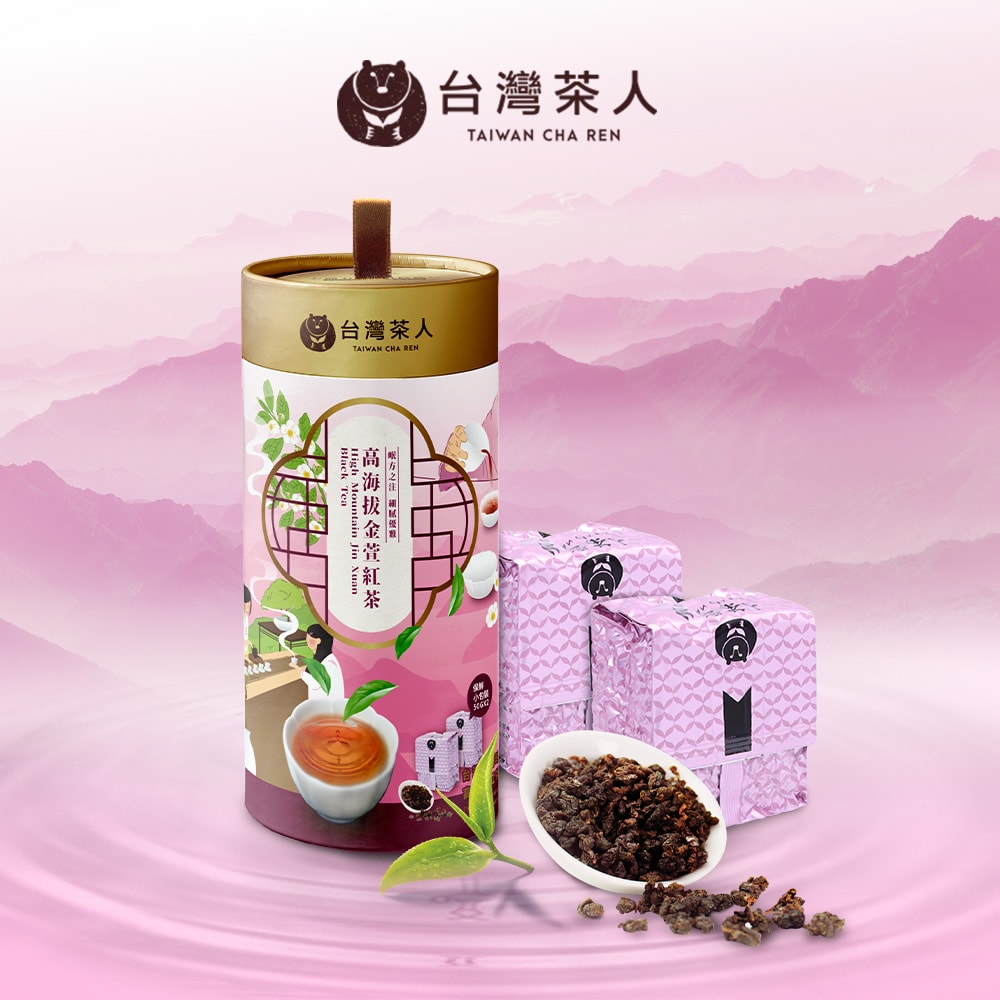 台灣茶人】100%好茶系列-罐裝好茶-任選( 迎香烏龍/ 醇焙烏龍/ 金萱紅茶