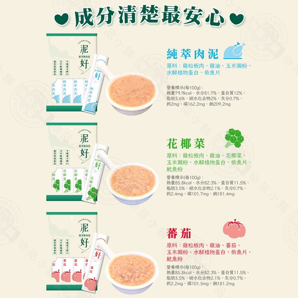 【泥好】6包組 植萃鮮肉泥 15g/4入 貓零食 貓肉泥 貓點心 鮮肉泥 貓奴必備 適口性佳 方便餵食 寵物零食 肉泥