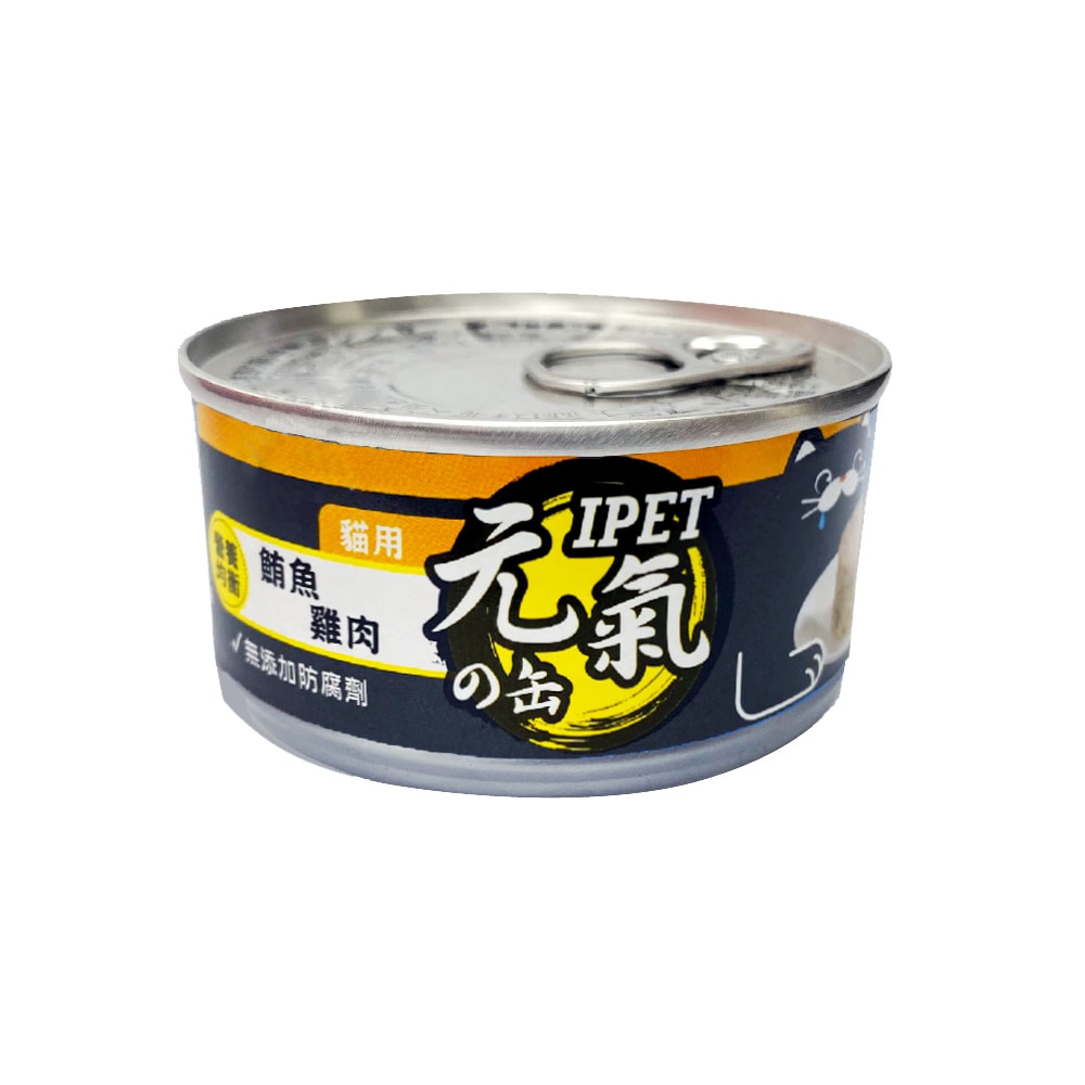 【IPET艾沛】24罐組 元氣晶凍貓罐 100g 貓咪罐頭 元氣的罐 貓罐 凍罐 貓餐 化毛