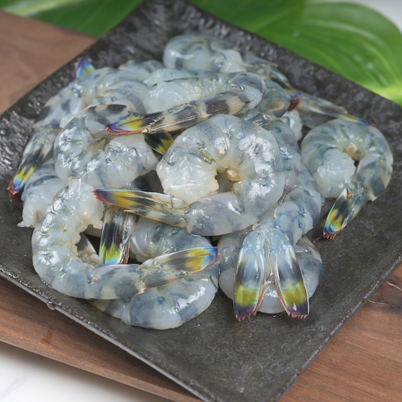 【一夫水產】斑彩車海老/斑節蝦仁-4入組(100g/12-15顆/包)