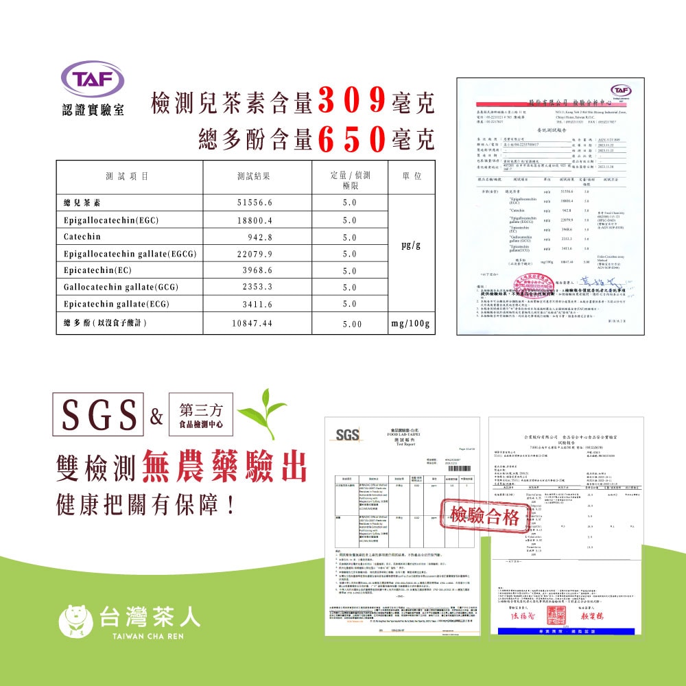 【台灣茶人】油切兒茶素金萱茶包 (6g*8入/盒)-3件組