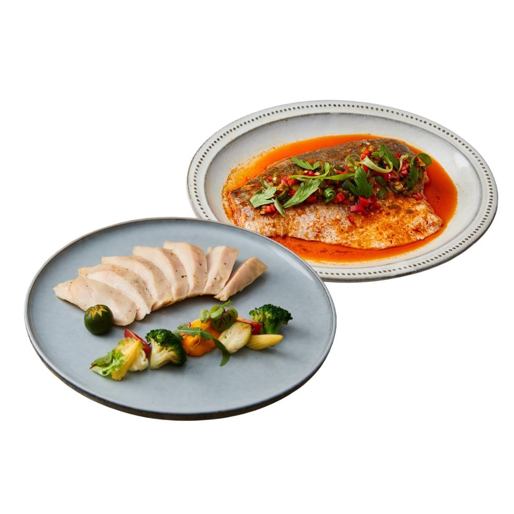 【野人舒食】(鮮拾獨家)舒肥雞胸+鱸魚 *12入