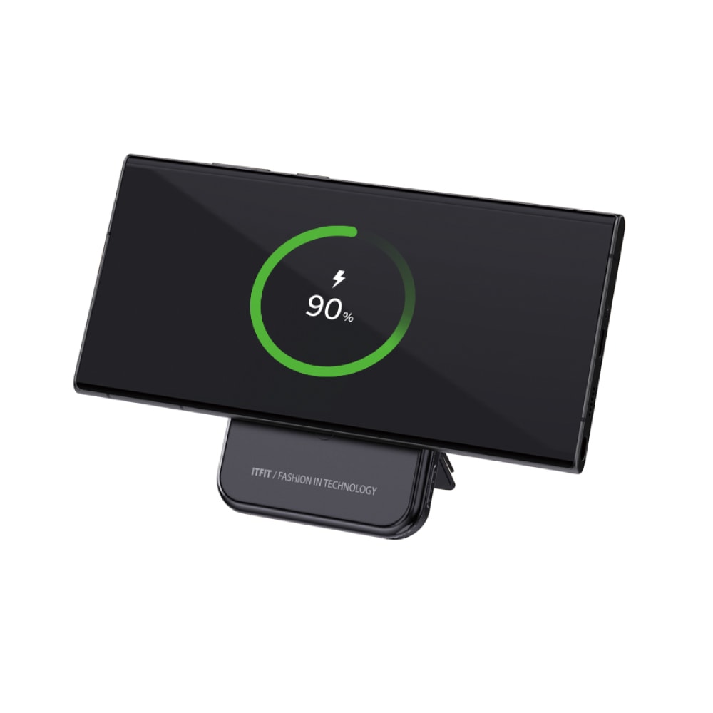 【Samsung 三星】原廠 ITFIT 支架式磁吸行動電源 - 2800mAh (ITPW33)
