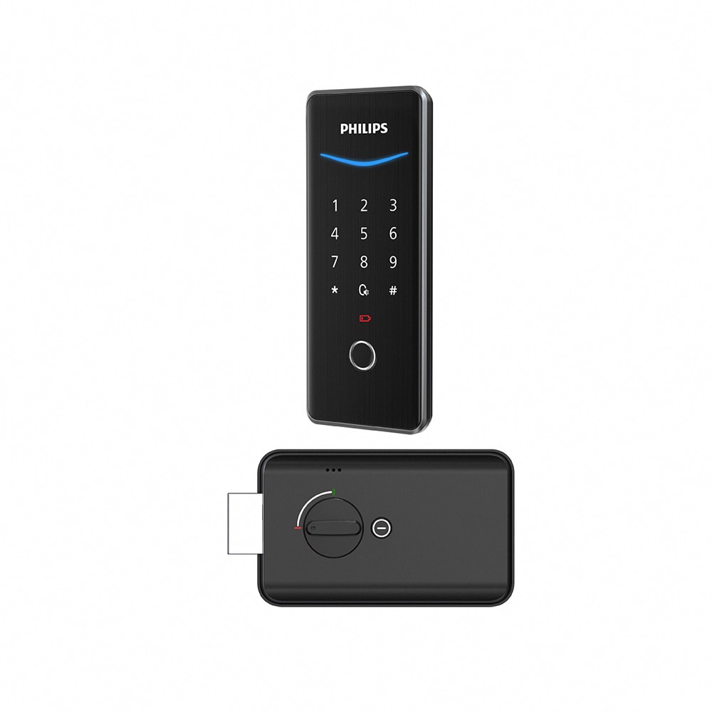 【Philips 飛利浦】EasyKey503 輔助式智能門鎖(電子鎖)-曜石黑 DDL-503(含基本安裝)