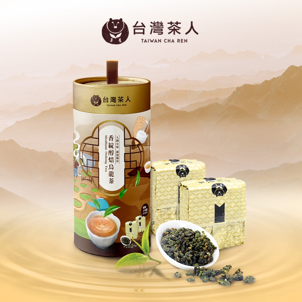 台灣茶人】100%好茶系列-罐裝好茶-任選( 迎香烏龍/ 醇焙烏龍/ 金