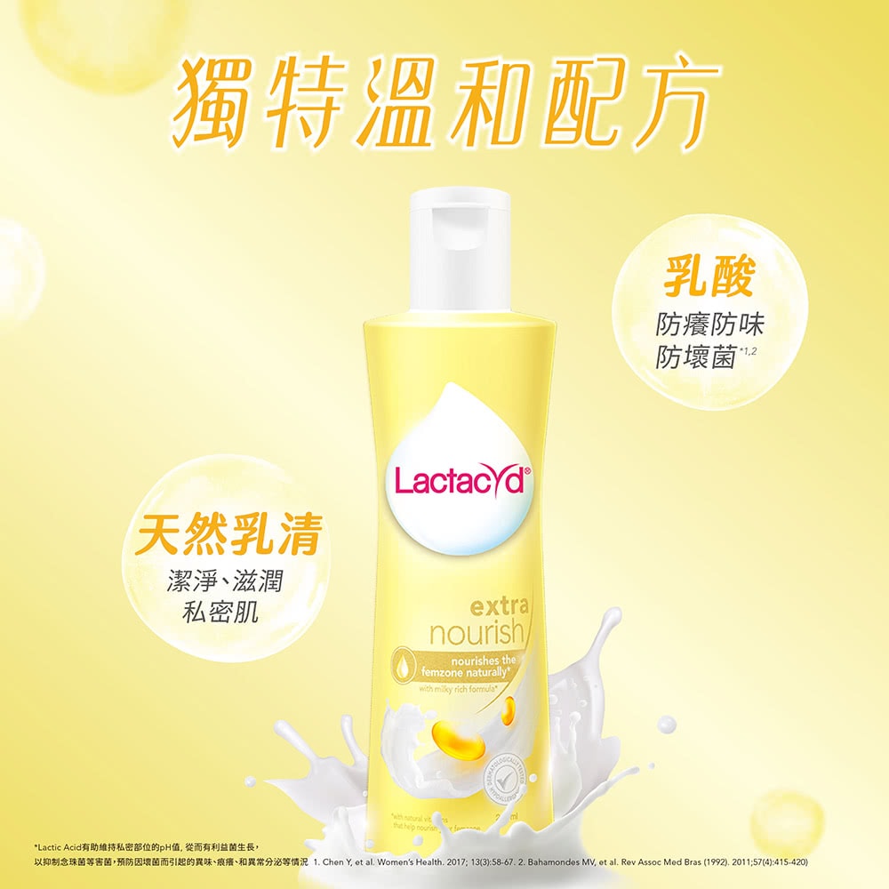 【Lactacyd 立朵舒】私密潔浴露 250ml/任選1瓶 (私密清潔 私密保養)