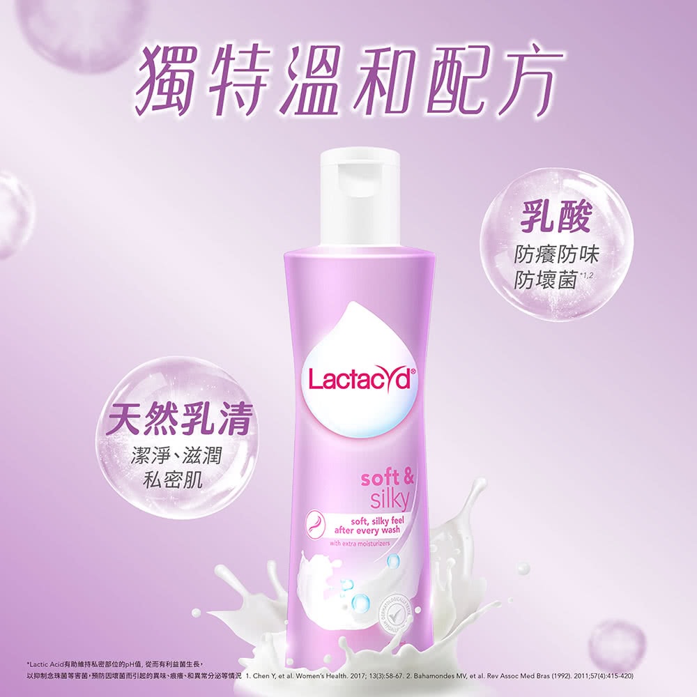 【Lactacyd 立朵舒】私密潔浴露 250ml/任選1瓶 (私密清潔 私密保養)