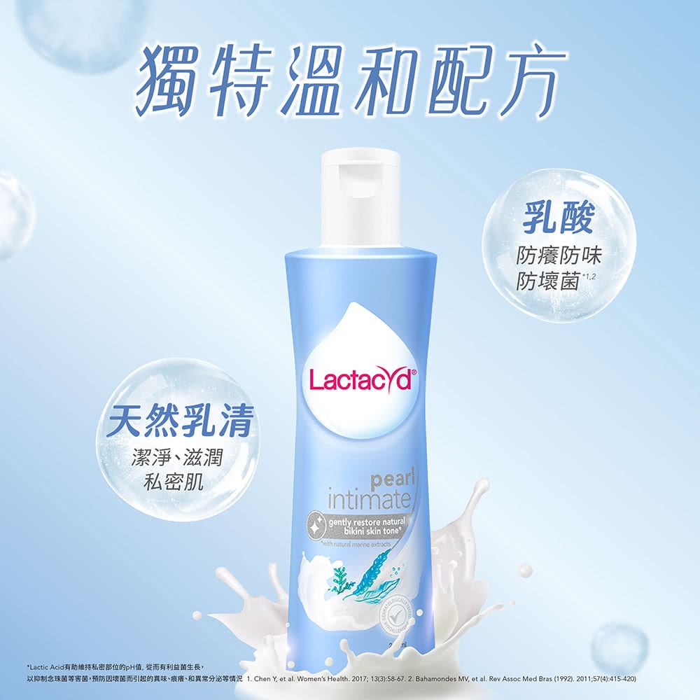 【Lactacyd 立朵舒】私密潔浴露 250ml/任選1瓶 (私密清潔 私密保養)