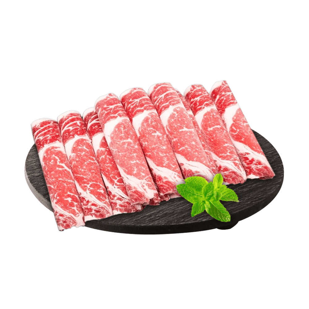 【勝崎生鮮】美國藍帶雪花牛火鍋肉片(4盒組)(200公克/盒)