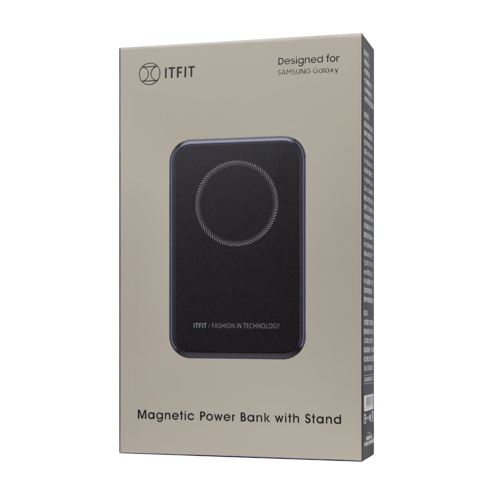 【Samsung 三星】原廠 ITFIT 支架式磁吸行動電源 - 2800mAh (ITPW33)