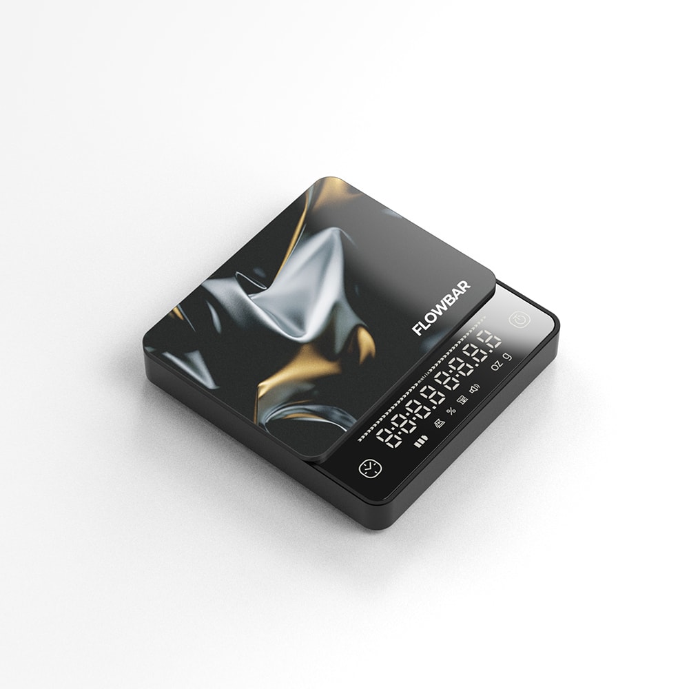 【matrix】G1 FlowBar 便攜式玻璃金屬流速咖啡電子秤