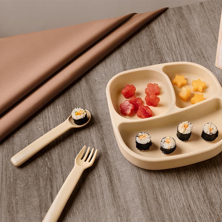 【hegen】成長餐桌兒童學習餐具|學習餐盤