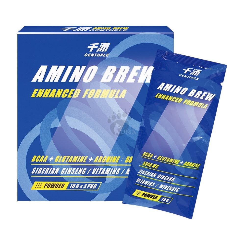 【CENTUPLE 千沛】BCAA+機能素 10gx4包/6盒 (BCAA.麩醯胺酸.精胺酸)