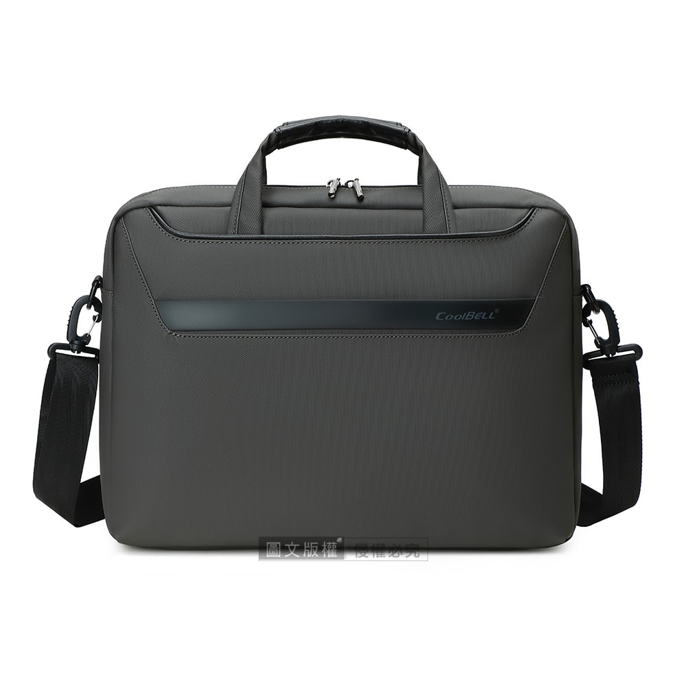 【CoolBell】新時代筆電包 15.6吋 商務公事側背包 大容量防潑水 內置防震海綿