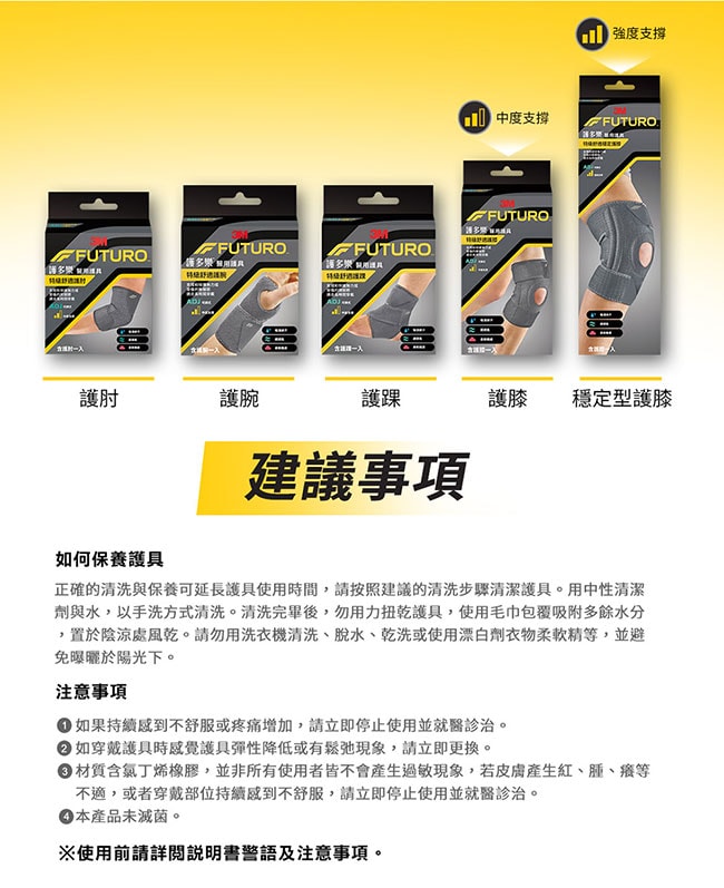 【3M】護多樂 FUTURO 特級舒適護踝