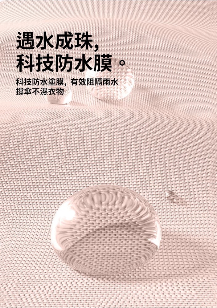 【Shabby Boy】玫瑰金8骨防風手動晴雨傘2入組