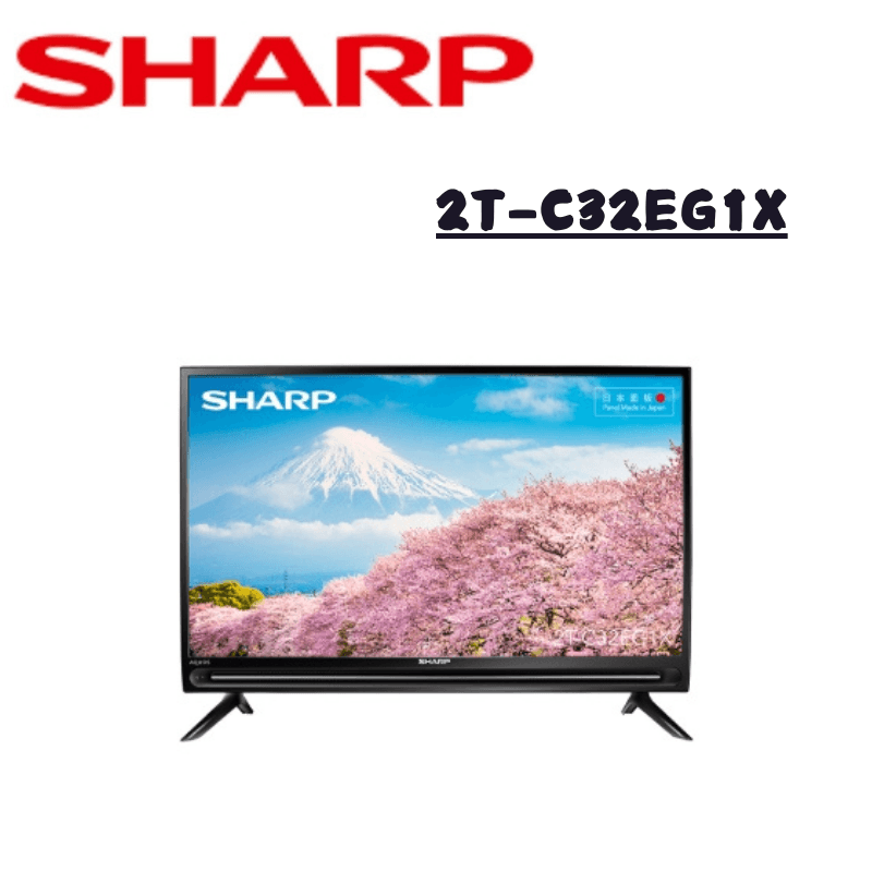 【SHARP 夏普】2T-C32EG1X 32型 Google TV智慧連網液晶顯示器 (含基本安裝)