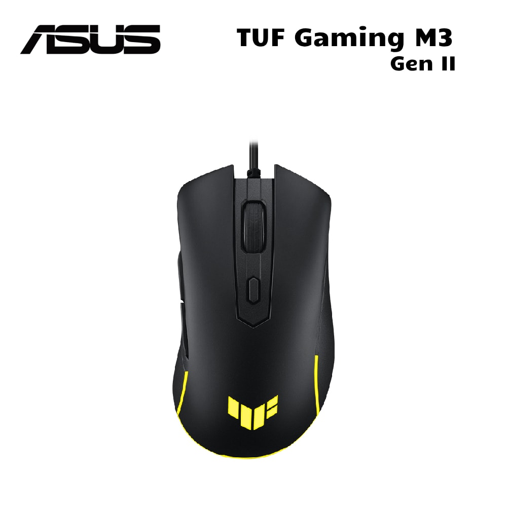【ASUS 華碩】ASUS TUF Gaming M3 Gen II 輕量級有線電競滑鼠