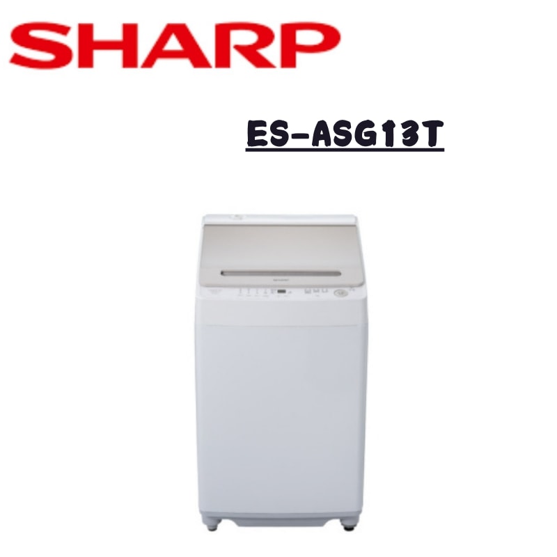 【SHARP 夏普】ES-ASG13T 13公斤 變頻無孔槽洗衣機 (含基本安裝)