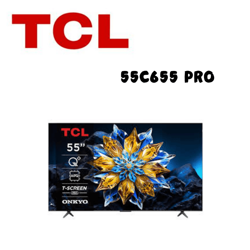 【TCL】55C655 PRO 55吋 連網QLED 4K連網智慧顯示器 (含基本安裝)