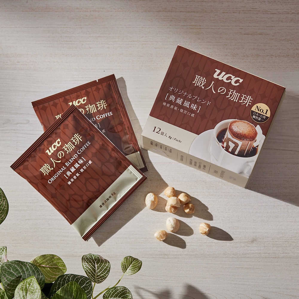 【UCC】職人系列典藏風味濾掛式咖啡x6盒組(8g x12入)