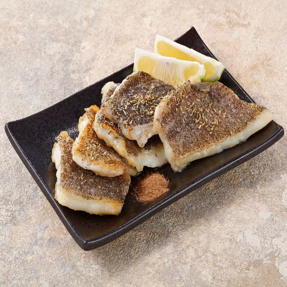 【華得水產】美國阿拉斯加生箭齒鰈魚尾巴500g/包