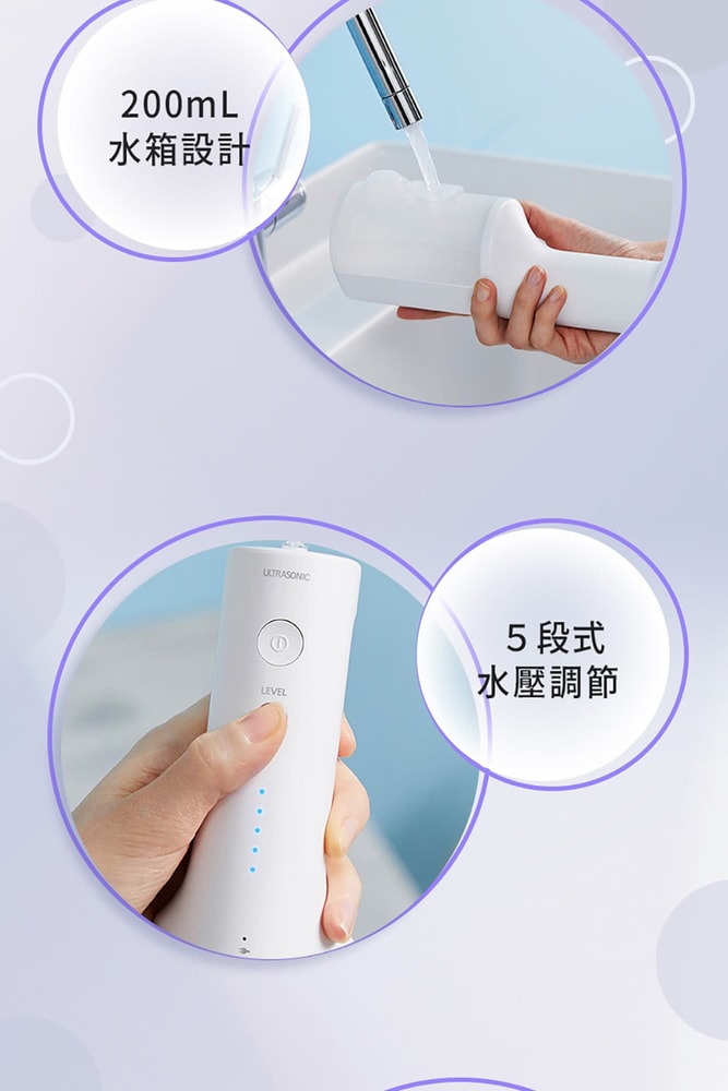 【Panasonic 國際牌】超音波沖牙機 EW-DJ66-W