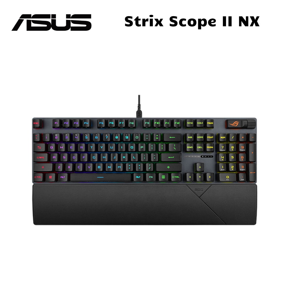 【ASUS 華碩】ROG Strix Scope II NX 機械軸電競鍵盤 PBT
