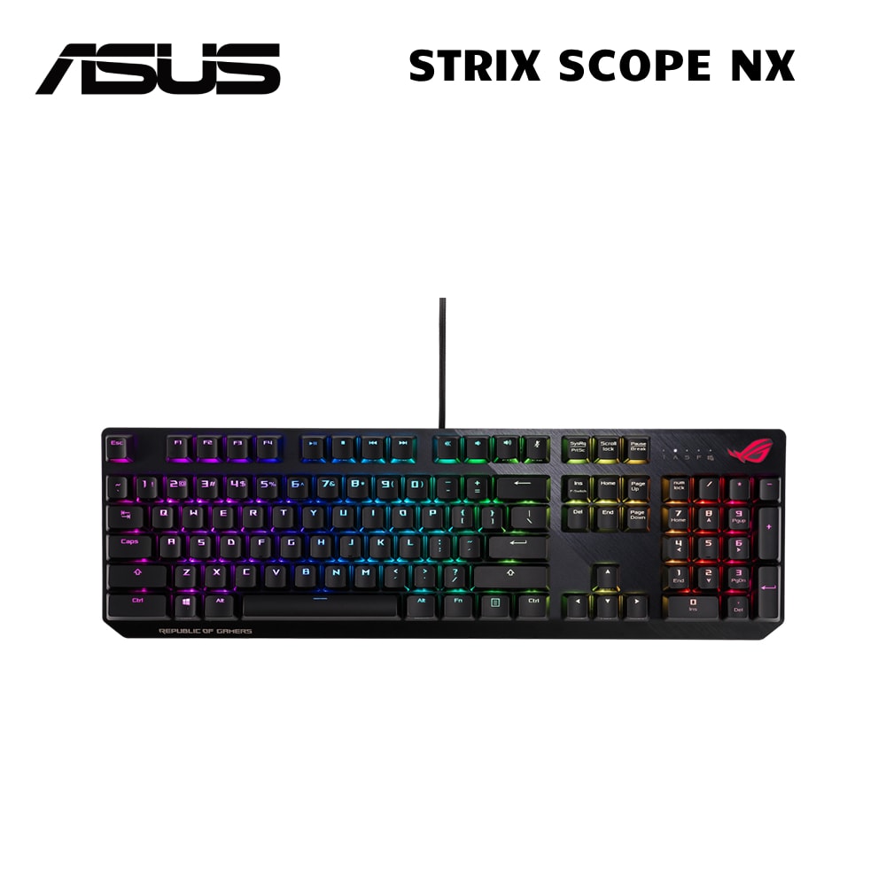 【ASUS 華碩】ROG Strix Scope NX RGB 機械式電競鍵盤