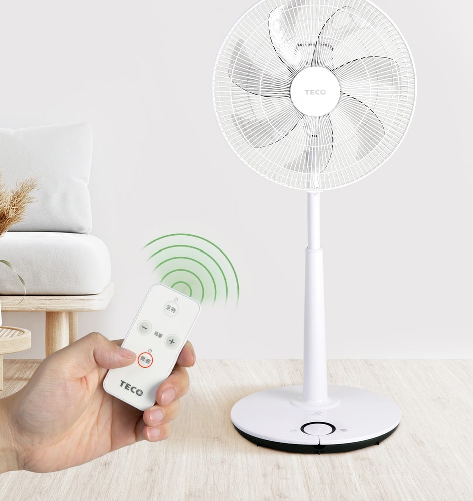 【TECO 東元】16吋 DC 馬達遙控立扇 XA1629BRD