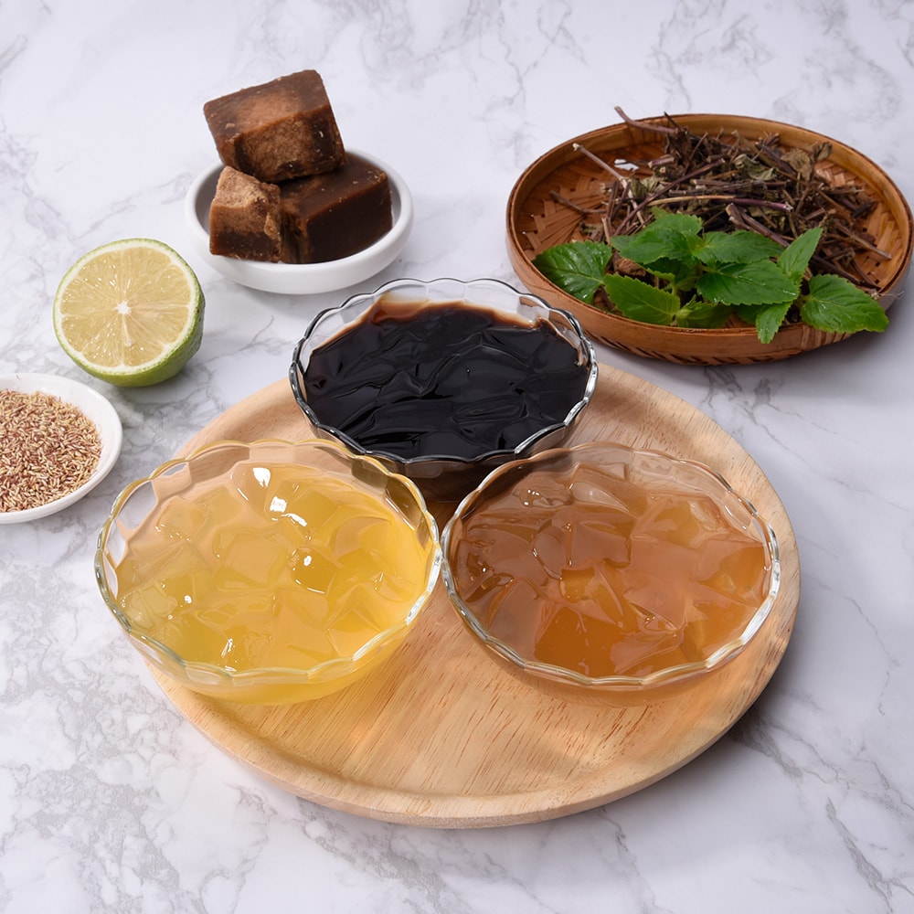 【清原】檸檬愛玉凍+冬瓜茶凍+嫩仙草 清涼一夏禮盒 9入組x2盒(伴手禮/禮盒/送禮)