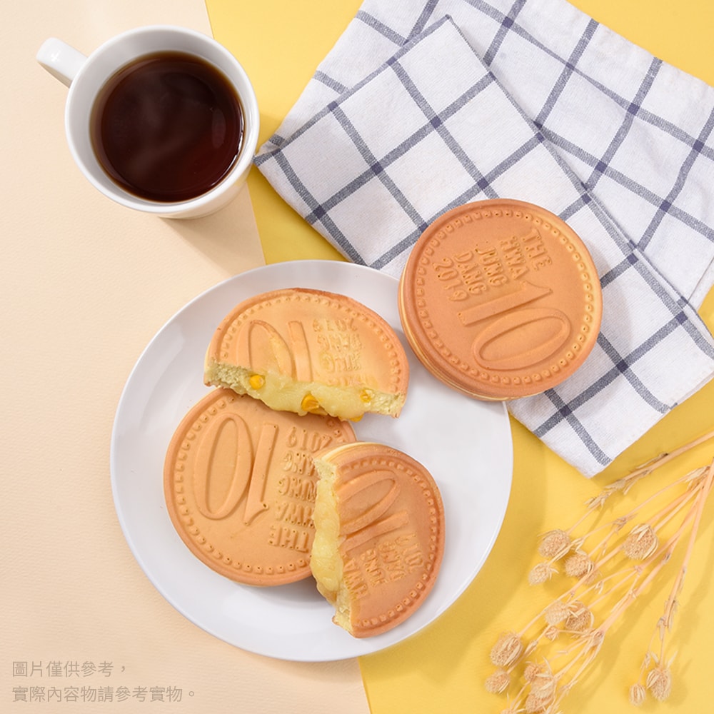 【Hwasungdang】韓國十元硬幣起司麵包 兩款任選 x4入(團購美食/點心/加熱即食/下午茶/微波食品/起司)