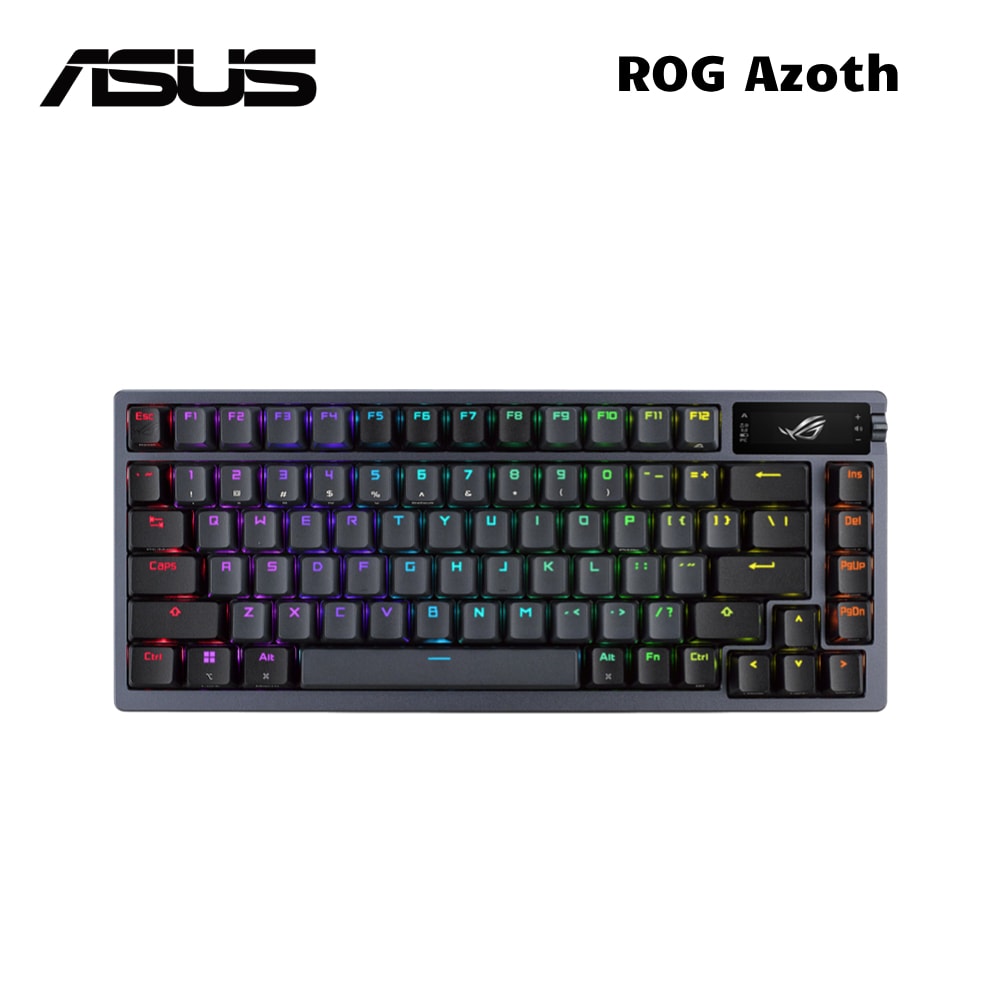 【ASUS 華碩】ROG Azoth 75% 無線電競機械鍵盤 - 贈鼠墊