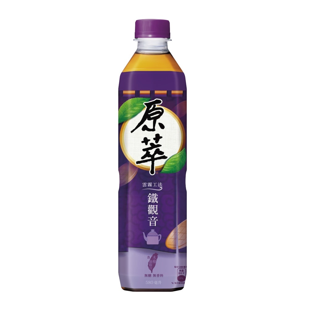 【原萃】鐵觀音 寶特瓶580ml(24入/箱)(無糖) x2箱