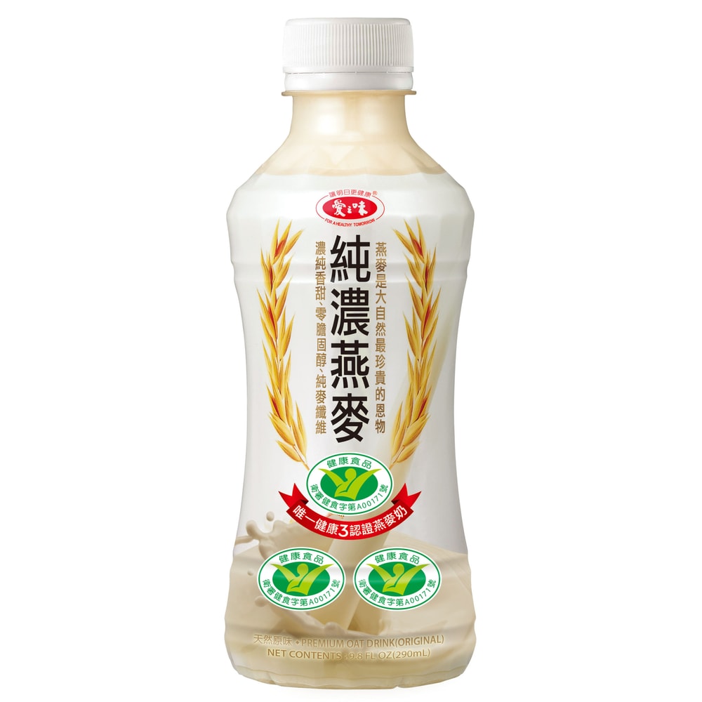 【愛之味】純濃燕麥-天然原味290ml(24入/箱)