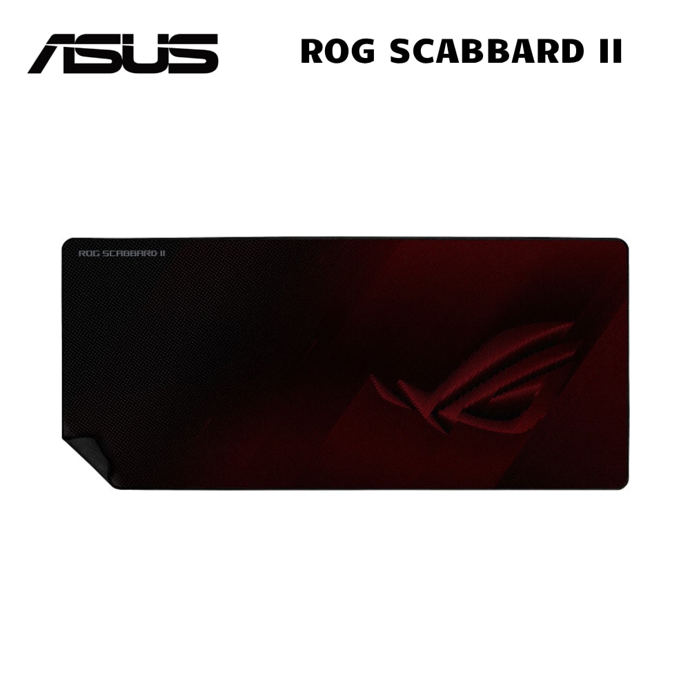 【ASUS 華碩】ROG SCABBARD II 電競滑鼠墊