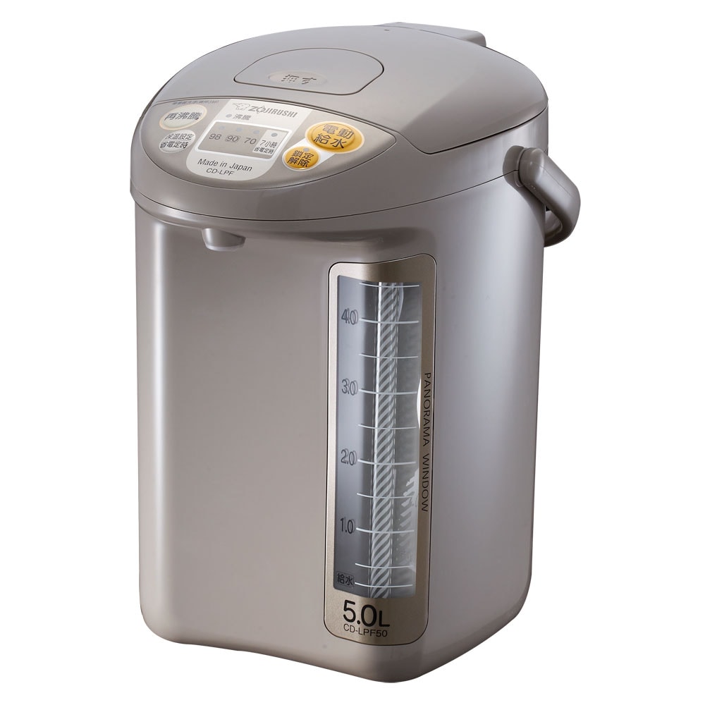 【ZOJIRUSHI 象印】5公升寬廣視窗微電腦電動熱水瓶CD-LPF50(福利品)