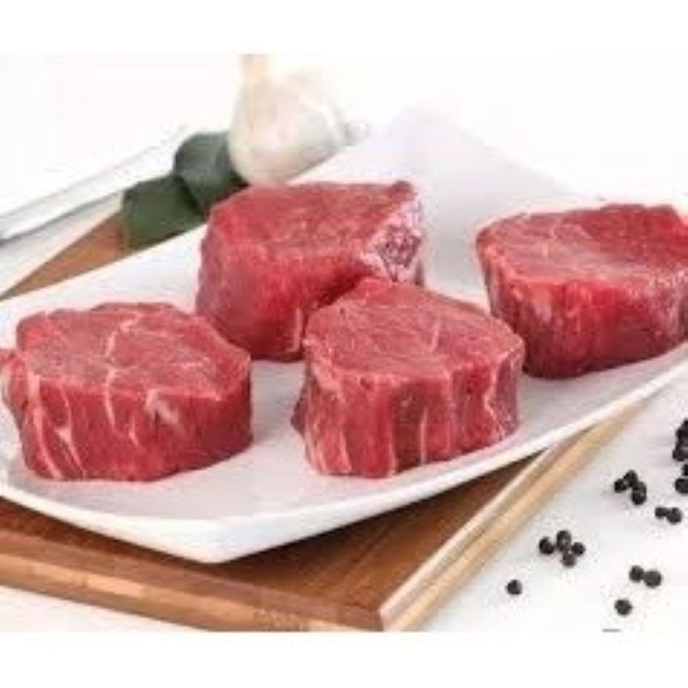 【好想你生鮮】草飼自然牛特級菲力牛排( 1kg ±10%)(三入組)