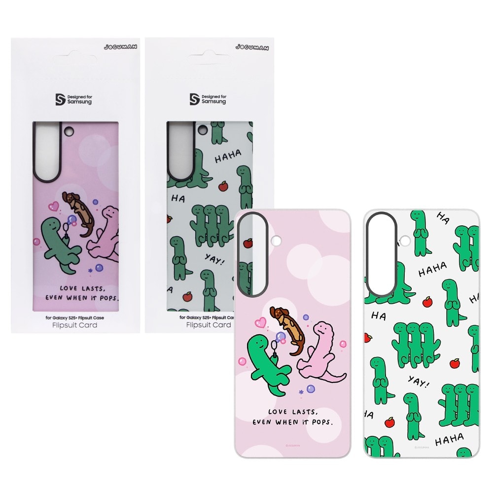 【Samsung 三星】原廠 Galaxy S25+ Joguman Love Lasts 主題式感應卡 (TOS936)